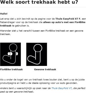 Thule EasyFold XT F Trekhaak Fietsendrager Aluminum 2 Bikes