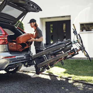 Thule EasyFold XT F Trekhaak Fietsendrager Aluminum 2 Bikes