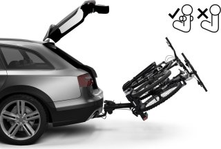 Thule EasyFold XT F Trekhaak Fietsendrager Aluminum 2 Bikes