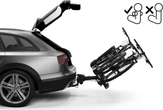 Thule EasyFold XT F Trekhaak Fietsendrager Aluminum 2 Bikes