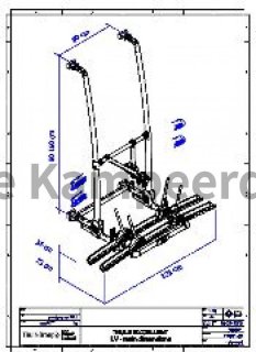 Thule Excellent G2 Fietsendrager Standaard