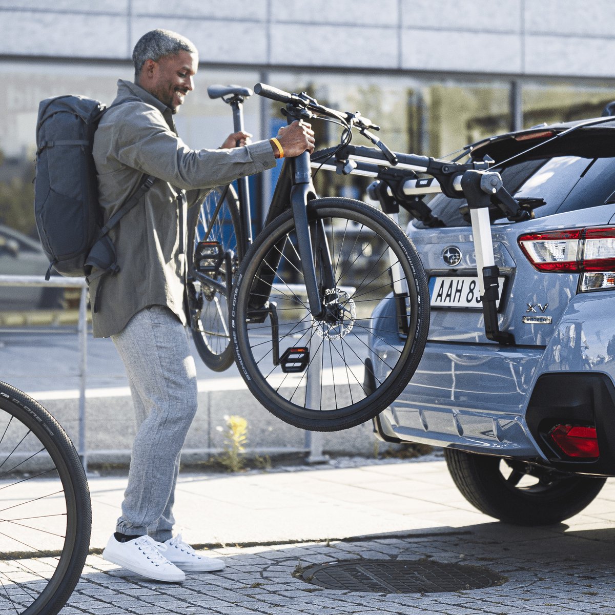 Thule OutWay Hanging Fietsendrager 2 Bikes Aluminium