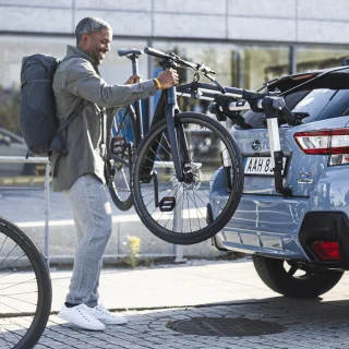 Thule OutWay Hanging Fietsendrager 2 Bikes Aluminium
