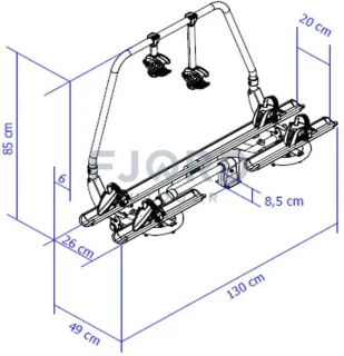Thule Superb XT fietsendrager zwart