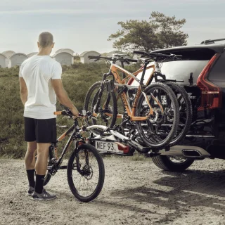 Thule VeloCompact 2 Fietsendrager 13-pin Black/Aluminum
