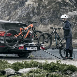 Thule VeloSpace XT Fietsendrager 2(3) Bikes Black/Aluminum