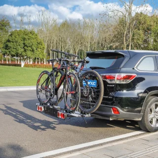 Trekhaakfietsendrager voor 2 fietsen