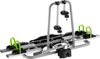 VDD Fietsendrager Elektrische Fietsen 2 Plekken Grijs/Zwart