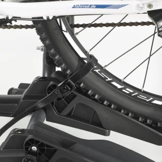 VH Supplies® Fietsendrager voor 2 elektrische fietsen (trekhaak)