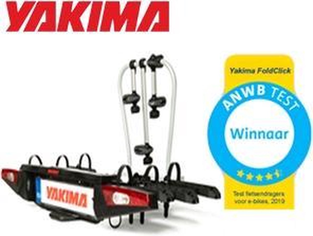 Yakima Foldclick 3 Fietsendrager Zilver/Zwart