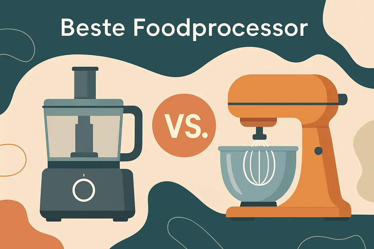 Foodprocessor versus keukenmachine: wat is het verschil en welke heb jij nodig?
