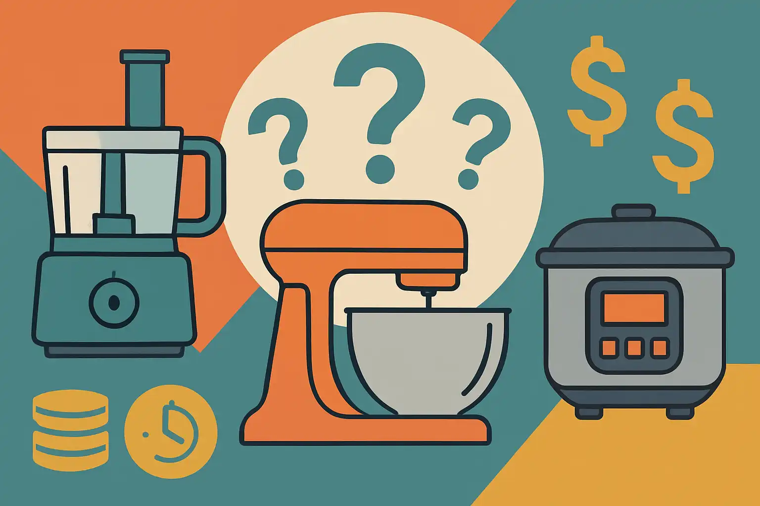 Foodprocessor versus standmixer en multicooker: welk apparaat bespaart jou écht tijd en geld?