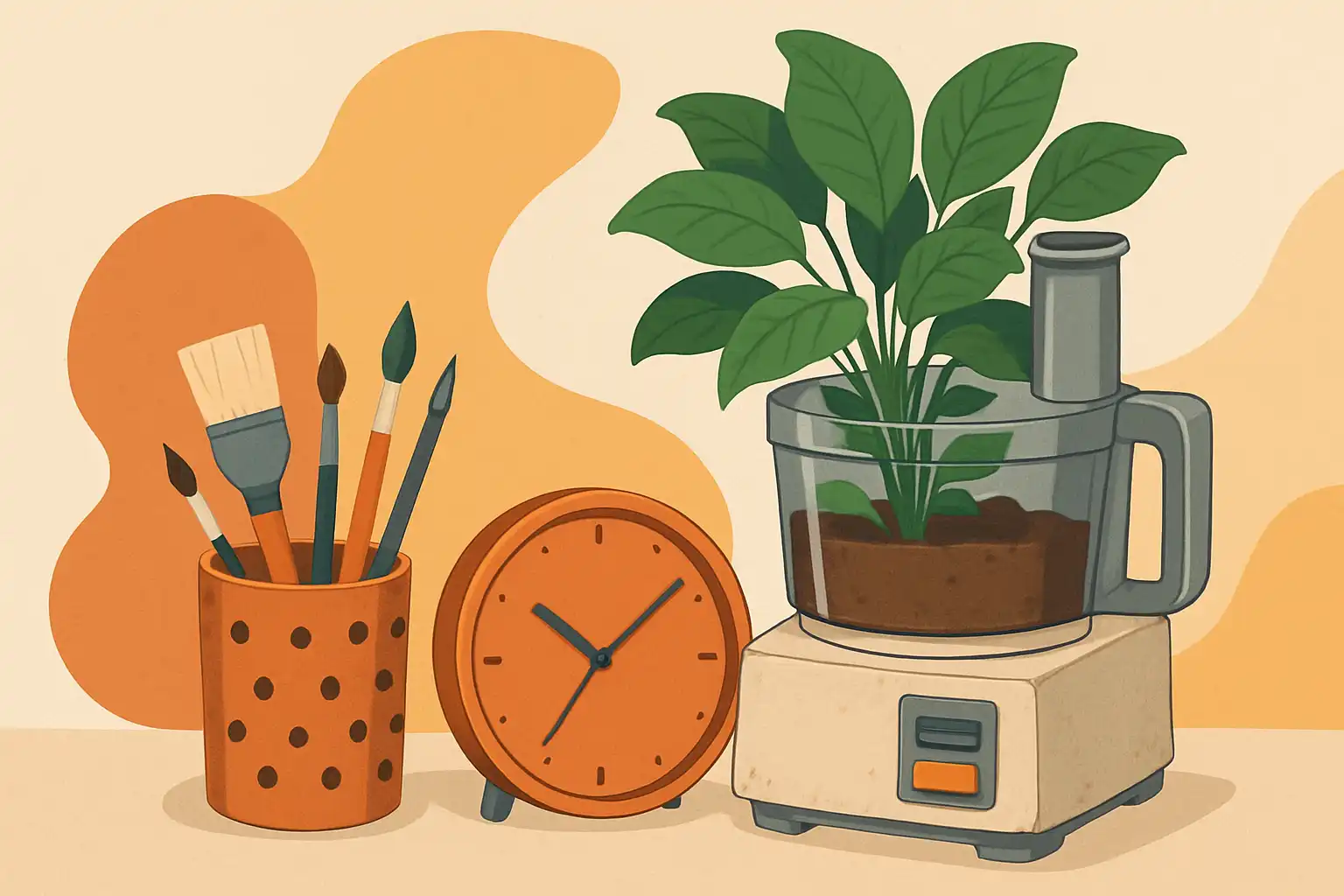 Geef je oude foodprocessor een nieuw leven: creatieve upcycleprojecten die je wél wilt proberen
