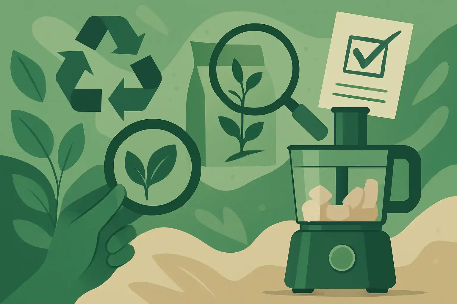 Greenwashing ontmaskerd: zo herken je écht duurzame foodprocessors voordat je koopt