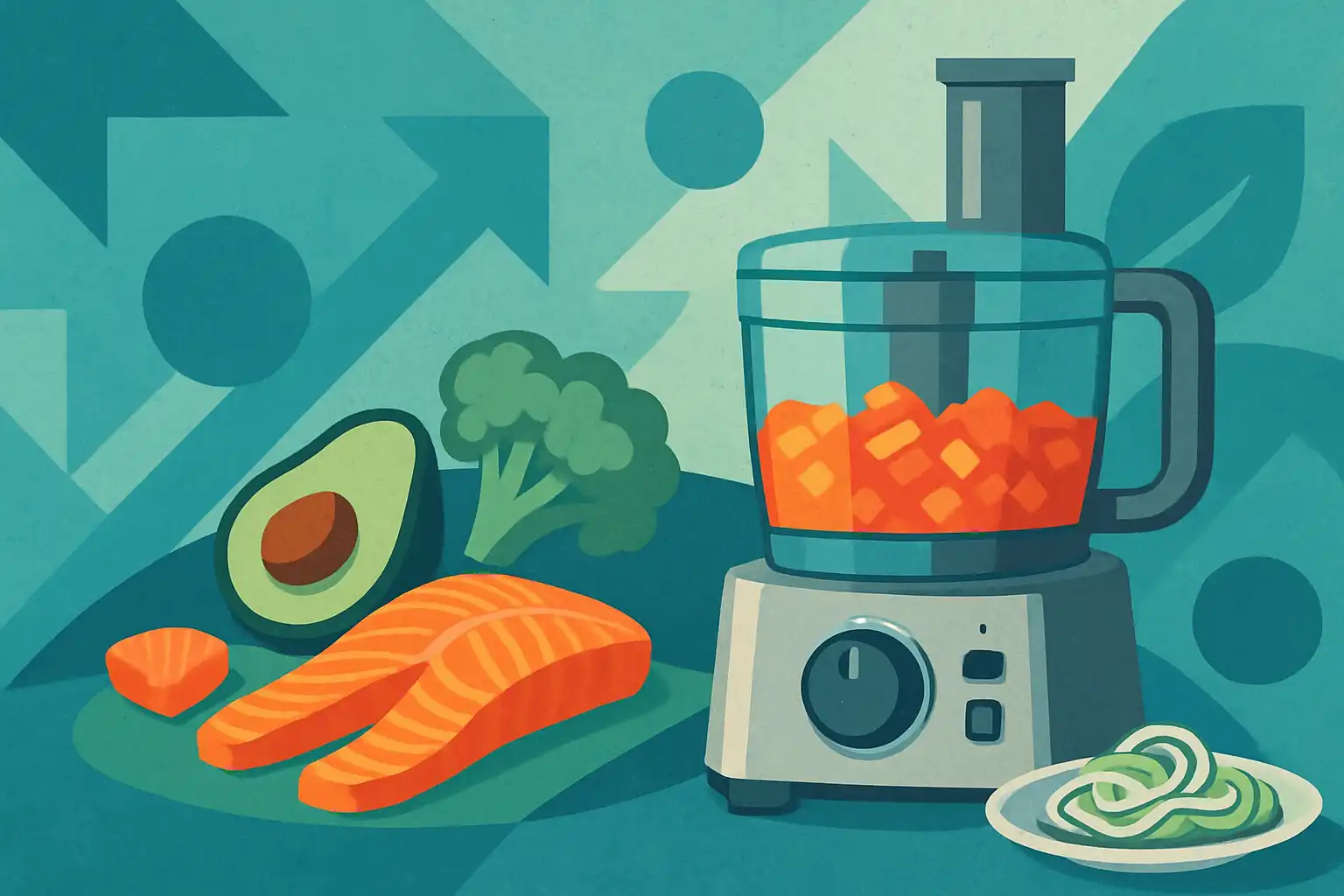 Keto in een klik: razendsnelle low-carb maaltijden uit de foodprocessor