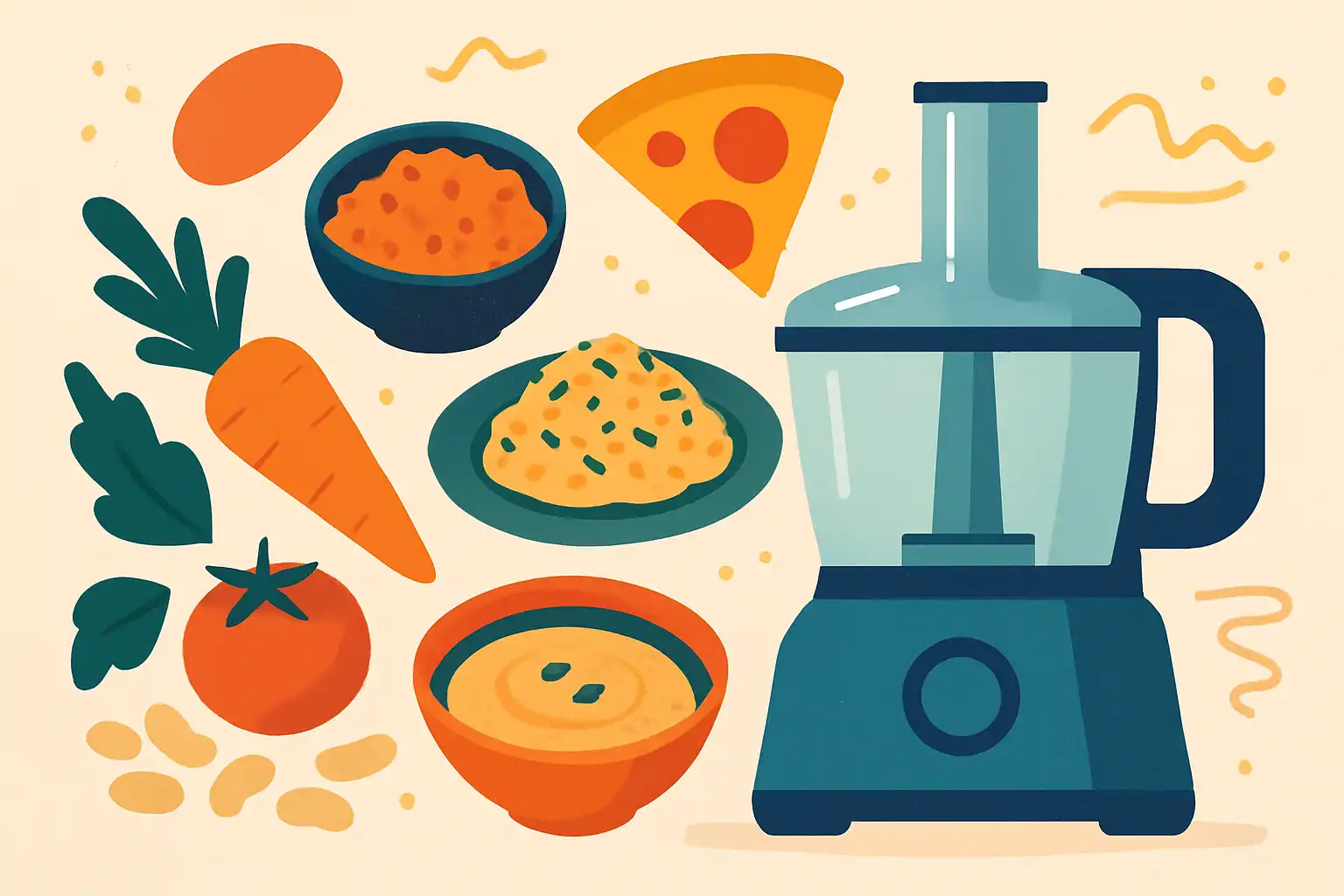 Maak een weekmenu uit de voorraadkast: 12 gerechten met alleen je foodprocessor