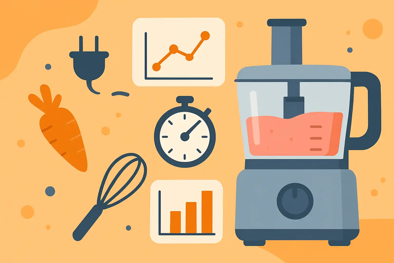 Meet de echte power: vijf simpele thuistesten om de prestaties van je foodprocessor te beoordelen