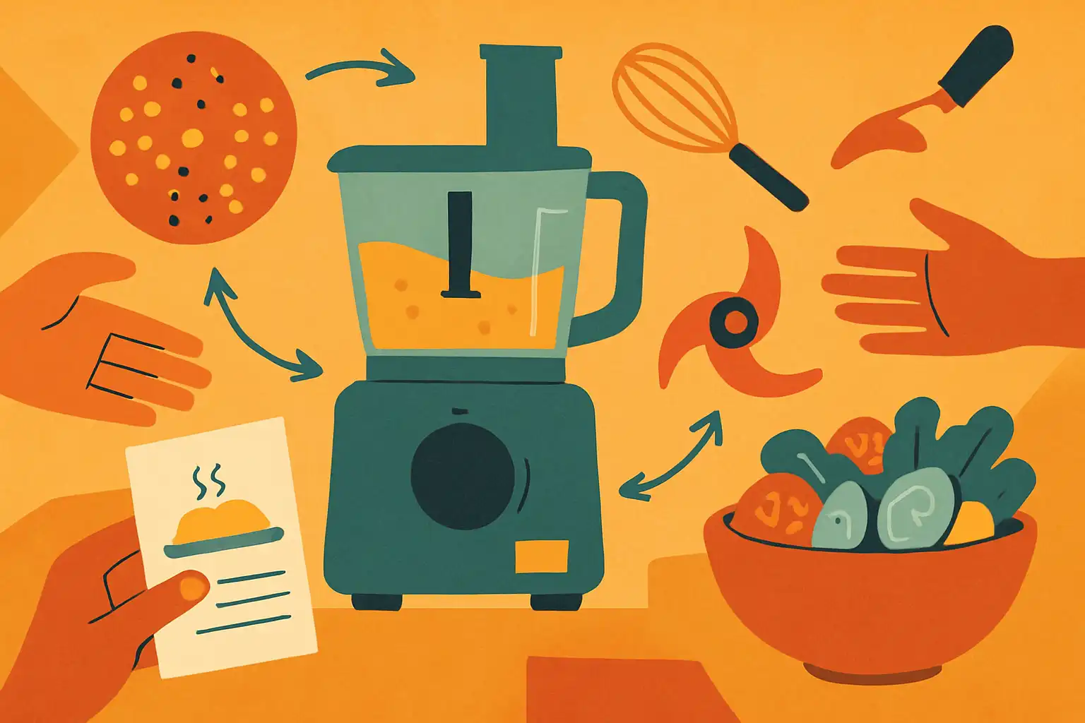 Organiseer een foodprocessor swap: ruil onderdelen, recepten en tips met je buurt