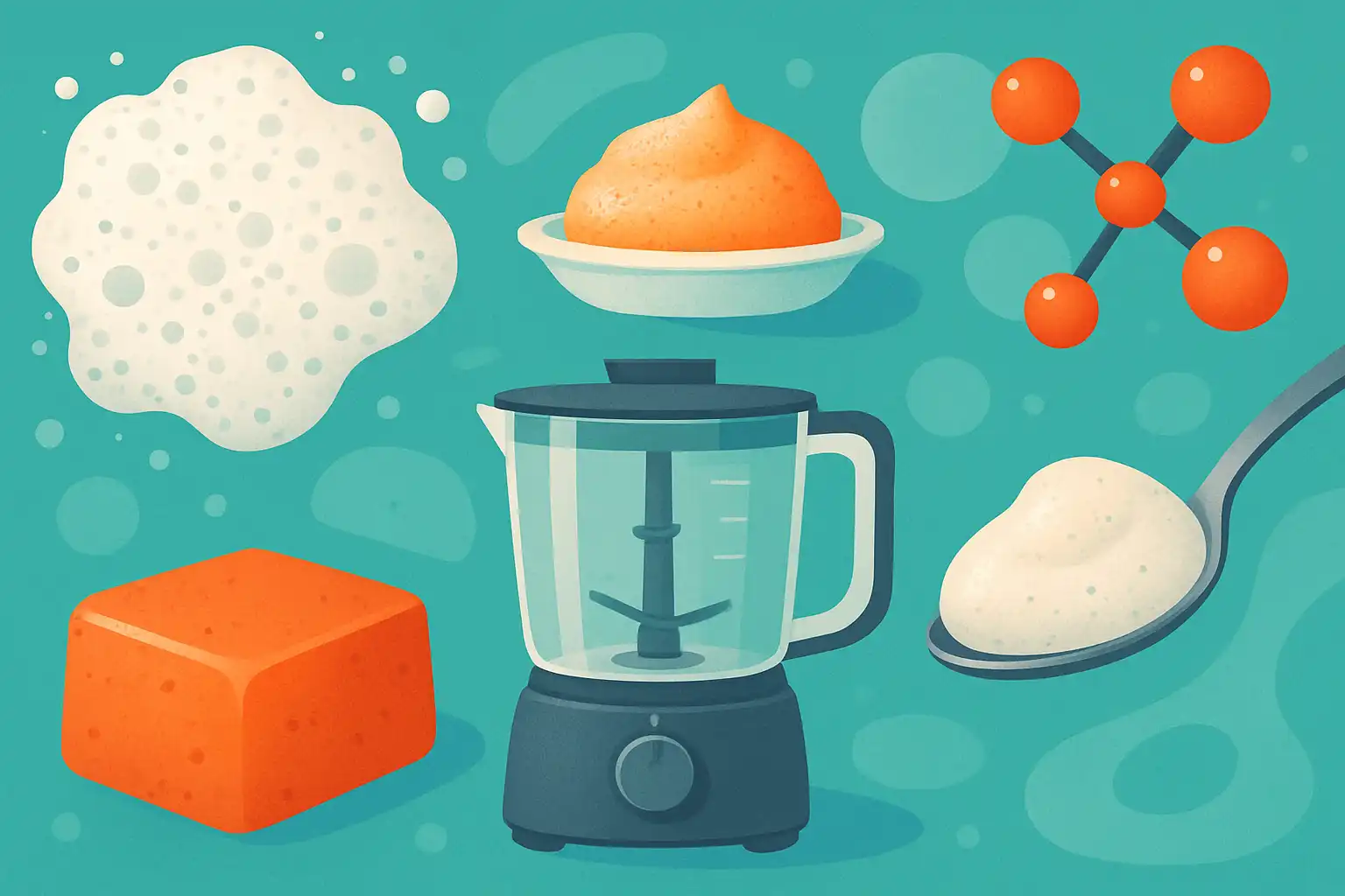 Thuis moleculair: maak schuimen, gels en verrassende texturen met je foodprocessor