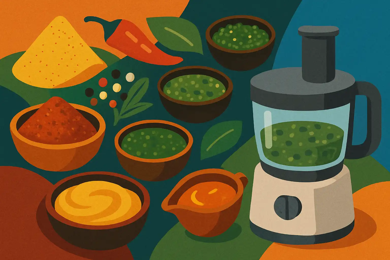 Van kerrie tot chimichurri: spice blends en sauzen die je foodprocessor in minuten klaarmaakt
