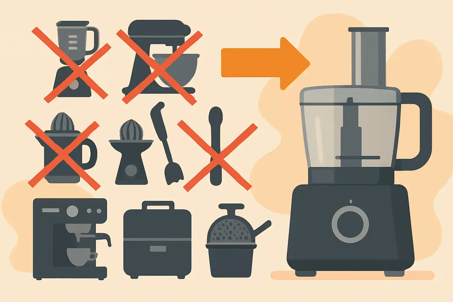 Vervang 20 dure keukenapparaten met één goede foodprocessor: wat je écht niet meer hoeft te kopen