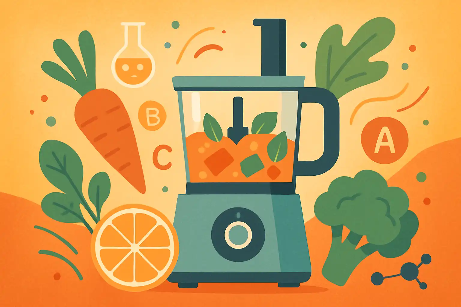 Zo behoud je vitamines en voedingsstoffen: wat elke foodprocessor-gebruiker moet weten