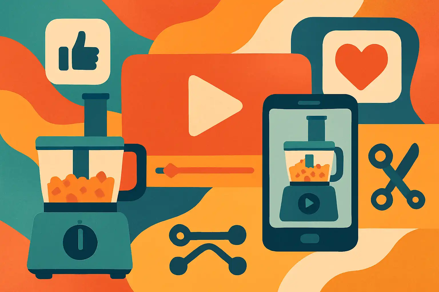 Zo maak je virale foodprocessor-video's: van set-up tot snelle edits