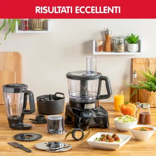 Multifunctionele Keukenrobot met Blender en Hakmolen – 1000 W, 28 Functies, 3L Kom