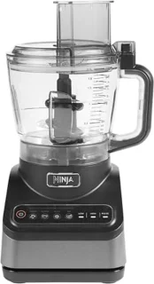 Krachtige Keukenmachine met 4 Automatische Programma's en 3 Handmatige Snelheden voor Hakken, Snijden en Mengen - 2.1L Kom, 850W