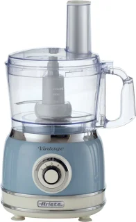 Ariete 1781/05 - Vintage food processor- 1000W - 2L inhoud - 2 snelheden - Blauw