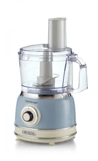 Ariete 1781/05 - Vintage food processor- 1000W - 2L inhoud - 2 snelheden - Blauw