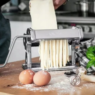 Professionele Pastamachine – RVS – Handmatig – Met Instelbare Dikte