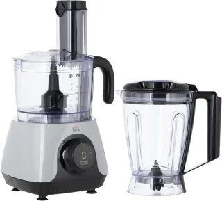 7-in-1 Keukenmachine - Multifunctionele Mixer met 1,25L Mengkom, 3 Snelheden en Veiligheidsfuncties