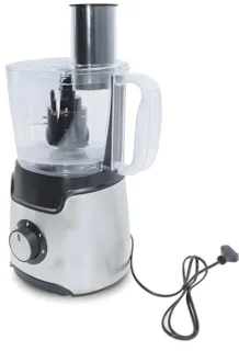 Multifunctionele keukenmachine 1,25L - 750W met 7 functies – handmatig snijden, hakken, raspen, kneden en meer