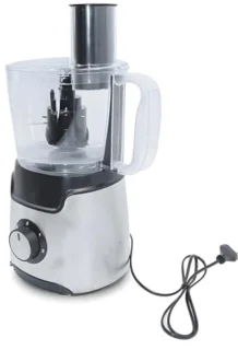 Multifunctionele keukenmachine 1,25L - 750W met 7 functies – handmatig snijden, hakken, raspen, kneden en meer