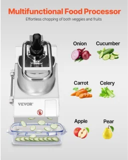 Keukenmachine – Foodprocessor – Keukenrobot – Keukenmixer – Hakmolen – 750W Motor – 6 Roestvrijstalen Messen