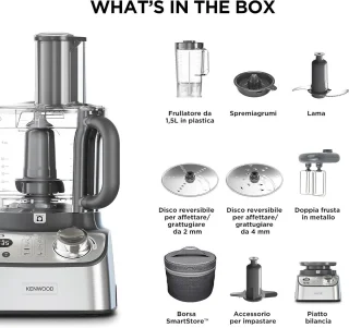 Geavanceerde Keukenmachine met Digitale Weegschaal en Blender