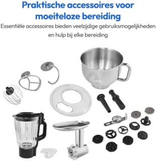 3-in-1 Keukenmachine Zwart