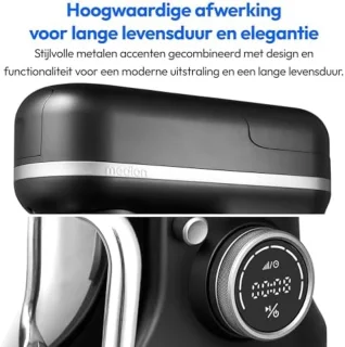 3-in-1 Keukenmachine Zwart