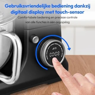 3-in-1 Keukenmachine Zwart