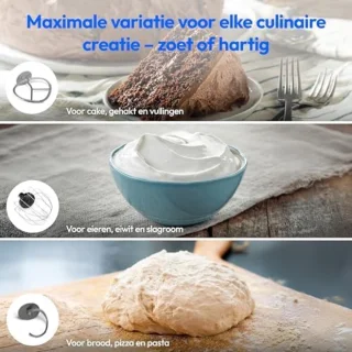 3-in-1 Keukenmachine Zwart