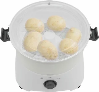 Aardappelschilmachine elektrisch - wit