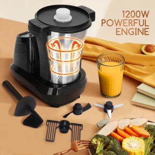 Aigostar Power Cook 33ICM keukenmachine zwart