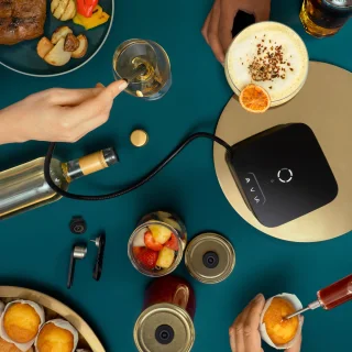 Airtender Electric Vacumeermachine voor Wijnflessen en Potten