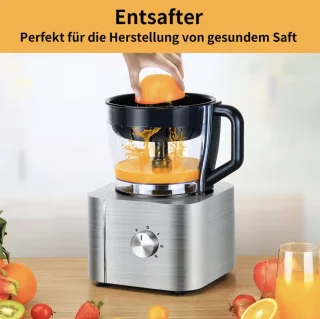 Alles in 1 Keukenmachine 1100W Zilver