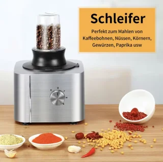 Alles in 1 Keukenmachine 1100W Zilver