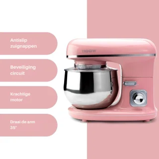 AMA® Keukenmachine Mixer met Mengkom - Roze