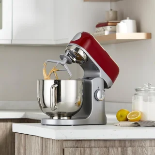 AMA® Mixer met mengkom - Keukenmachine - Rood