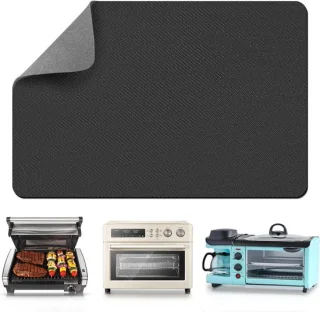 Apparaat slider - keukenmachine mat - grijs - 50,8 x 40,6 cm