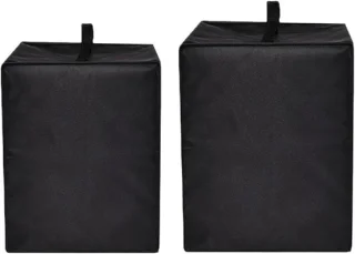 Apparaatbeschermhoes voor keukenapparaten - zwart - 48 x 17 x 43 cm